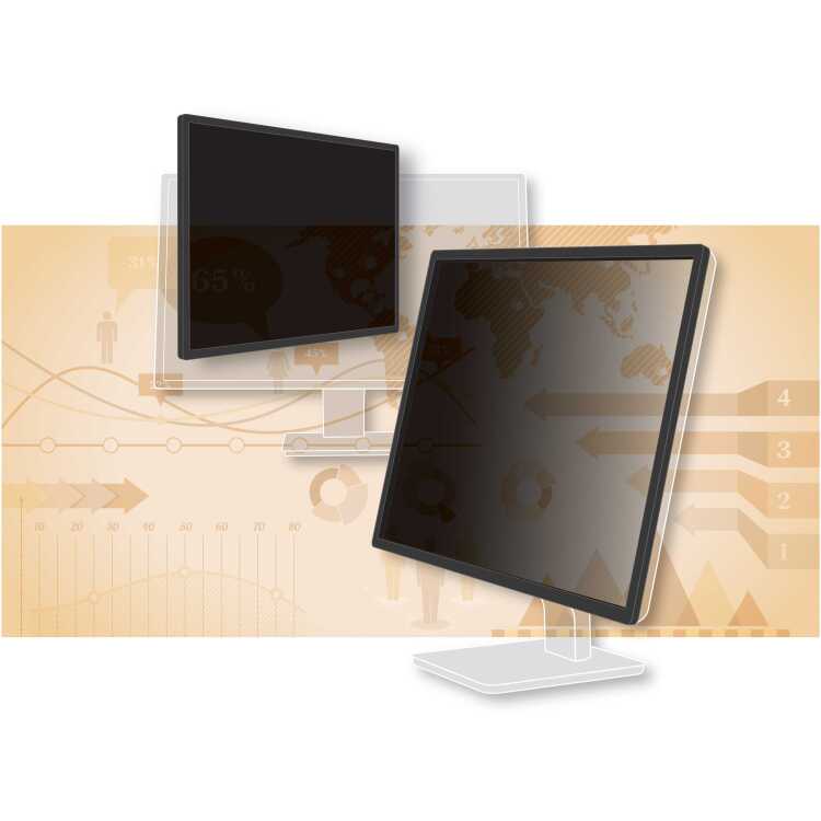 3M Privacyfilter met kader inkijkbeveiliging 58.42 cm / 23 "