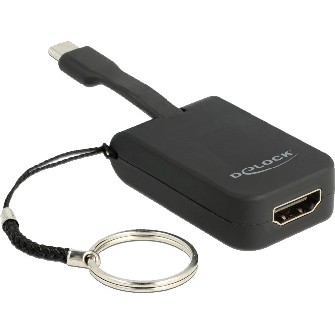 DeLOCK USB-C > HDMI adapter sleutelhanger adapter 4K 30Hz