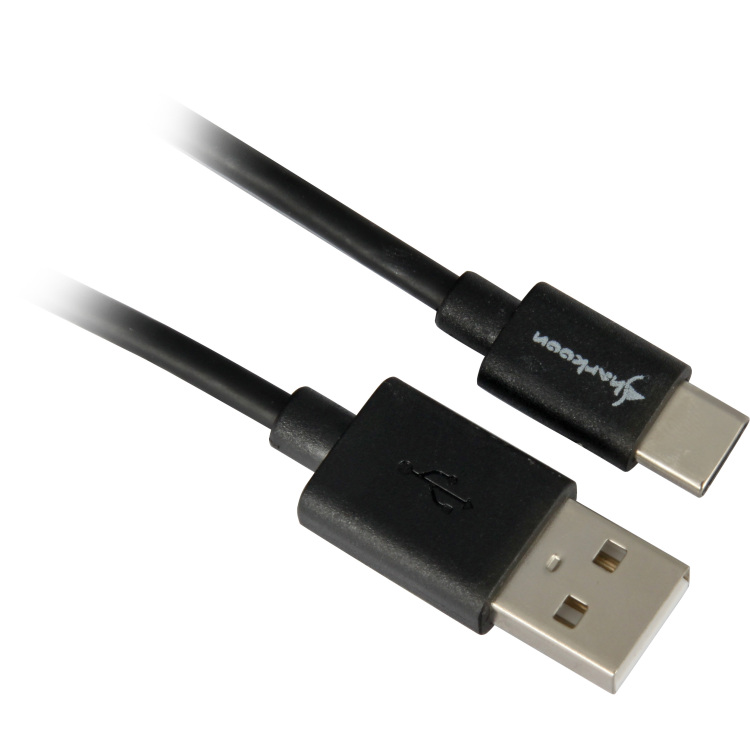 Sharkoon USB-A 2.0 - USB-C kabel 1,5 meter
