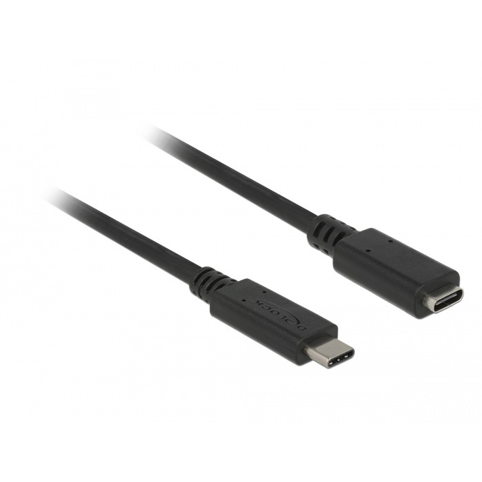 DeLOCK SuperSpeed USB-C 3.1 Gen1 Male>Female verlengkabel 1 meter
