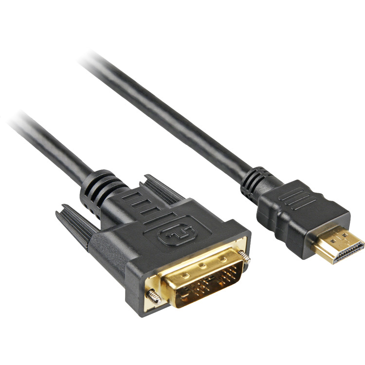 Sharkoon HDMI > DVI-D adapter 2 meter, Single-Link