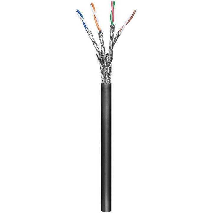 goobay Patchkabel Cat.6 S/FTP, Outdoor kabel 100 meter