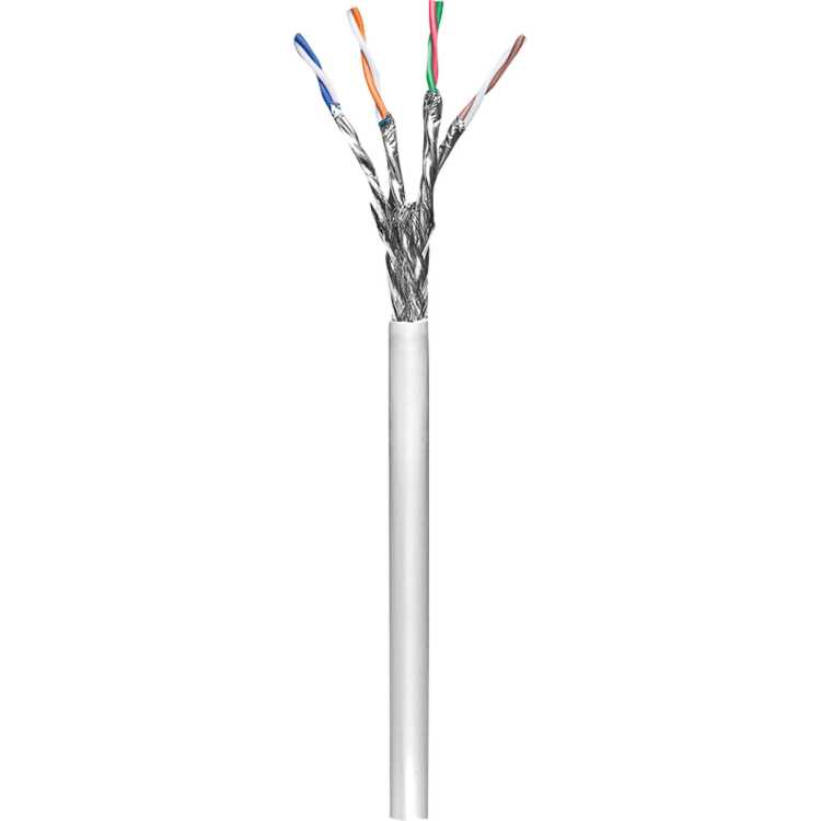 goobay Patchkabel RJ-45 S/FTP met Cat.6 kabel 305 meter