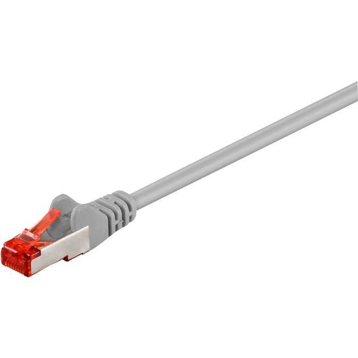 goobay Patchkabel RJ-45 S/FTP met Cat.6 kabel 25 meter