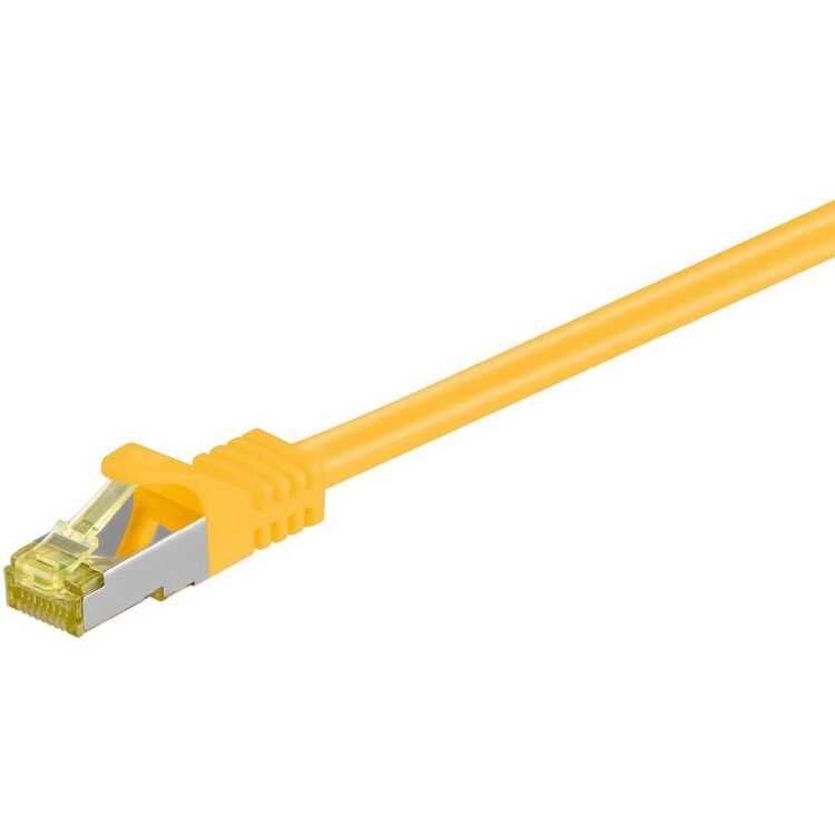 goobay Patchkabel Cat 6.a S/FTP (PIMF), met Cat.7 kabel 2 meter, 500 MHz