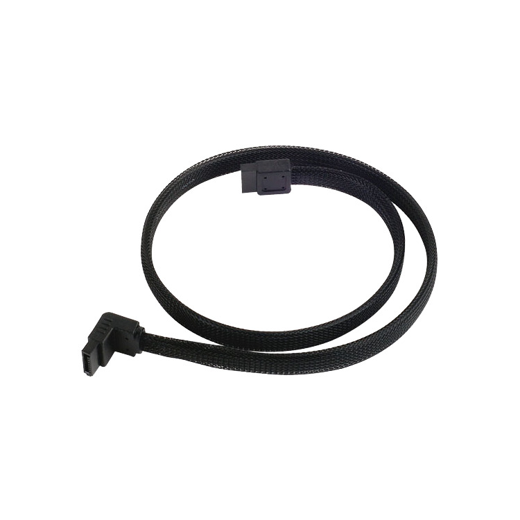 SilverStone SATA III Kabel 50cm kabel 6GB/s, 90º Connector, CP08