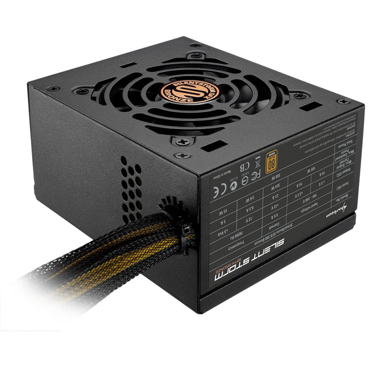 Sharkoon SilentStorm SFX 450 Bronze voeding 2x PCIe