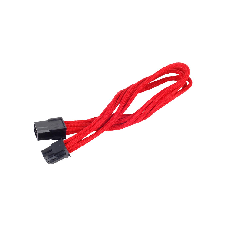 SilverStone 6-Polig PCIe verlengkabel verlengkabel 25 centimeter, PP07-IDE6R