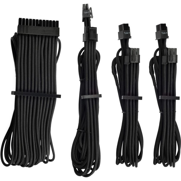 Corsair Premium Individually Sleeved PSU Starter Kit Type 4 Gen 4 kabel 8-delig