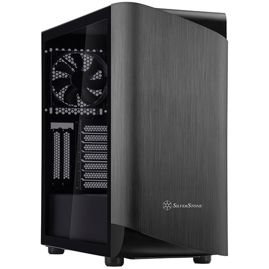 SilverStone SETA A1 tower behuizing 2x USB-A 3.2 (5 Gbit/s), 1x USB-C 3.2 (10 Gbit/s), Window-kit