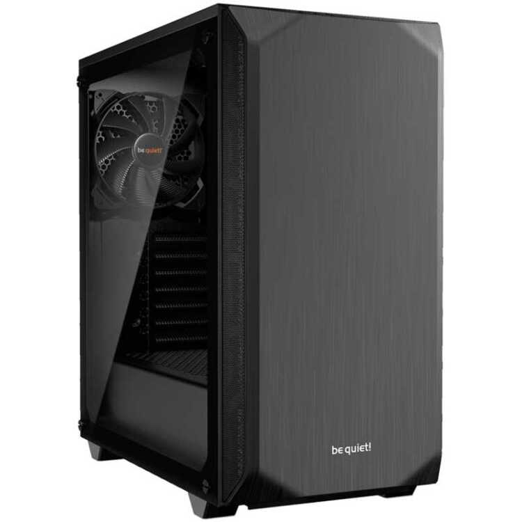 be quiet! PURE BASE 500 Window tower behuizing 2x USB-A 3.2 (5 Gbit/s), 2x Audio, Window-kit