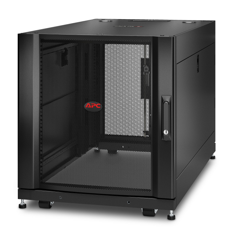 APC NetShelter SX 12U met zijpanelen server rack 600 x 1070 x 685mm