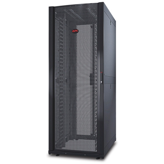 APC NetShelter SX 42U met zijpanelen, breed server rack 750 x 1070 x 1991mm, incl. verticale kabelmanagers
