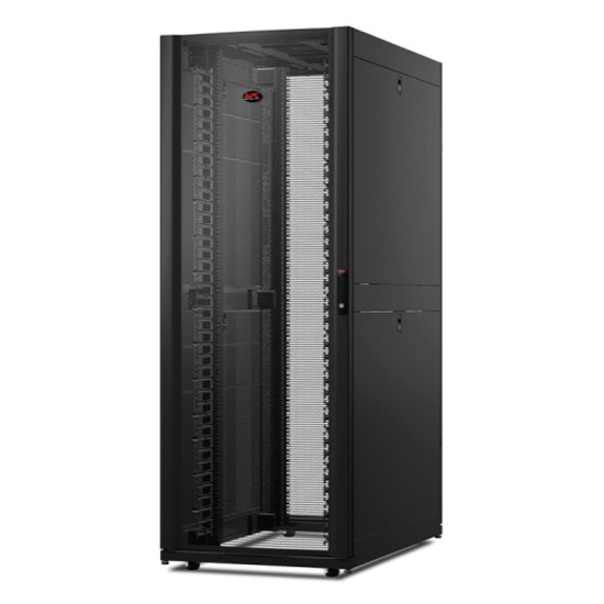 APC NetShelter SX 42U met zijpanelen, breed en diep server rack 750 x 1200 x 1991mm, incl. verticale kabelmanagers