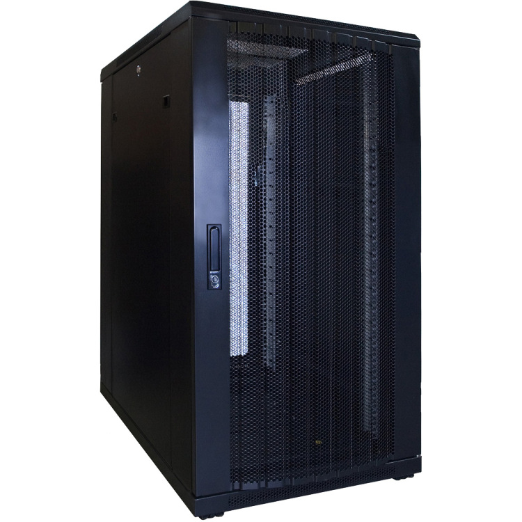 DSI 22U serverkast met geperforeerde deur - DS6822PP server rack 600 x 800 x 1200mm