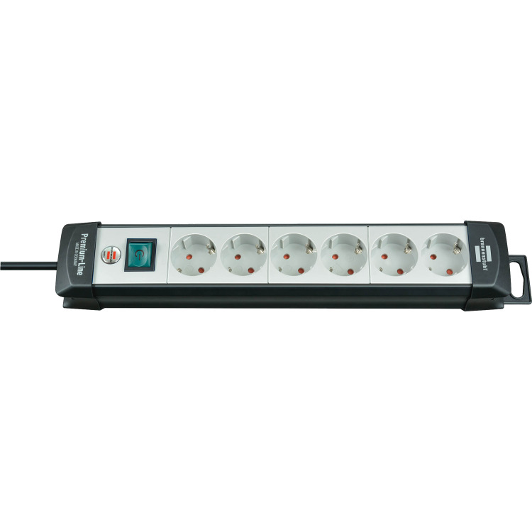 Brennenstuhl Premium-Line Extension Socket 6 ways stekkerdoos 1951560101