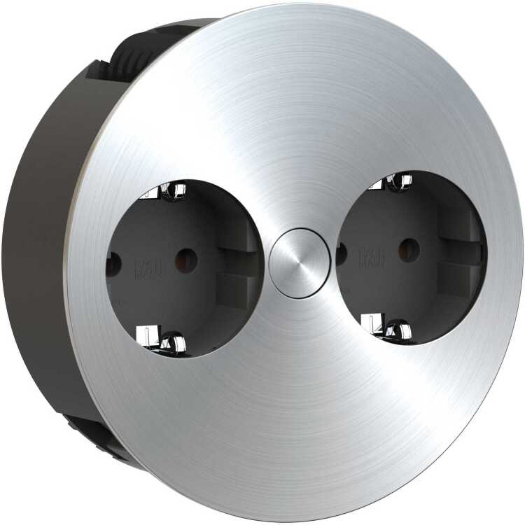 Bachmann TWIST 2x power socket (931.000) wandcontactdoos