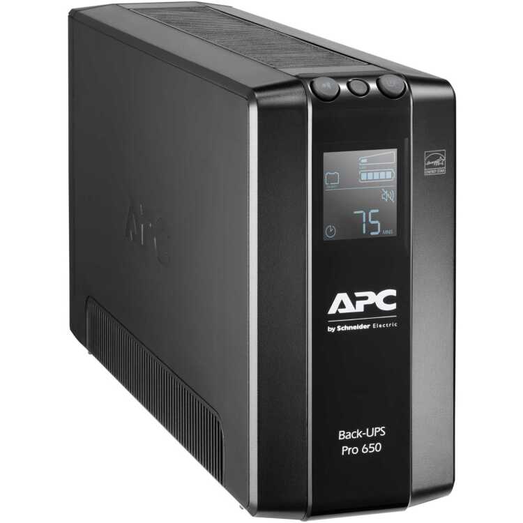 APC Back-UPS Pro 650VA, AVR, LCD ups 5x C13, BR650MI