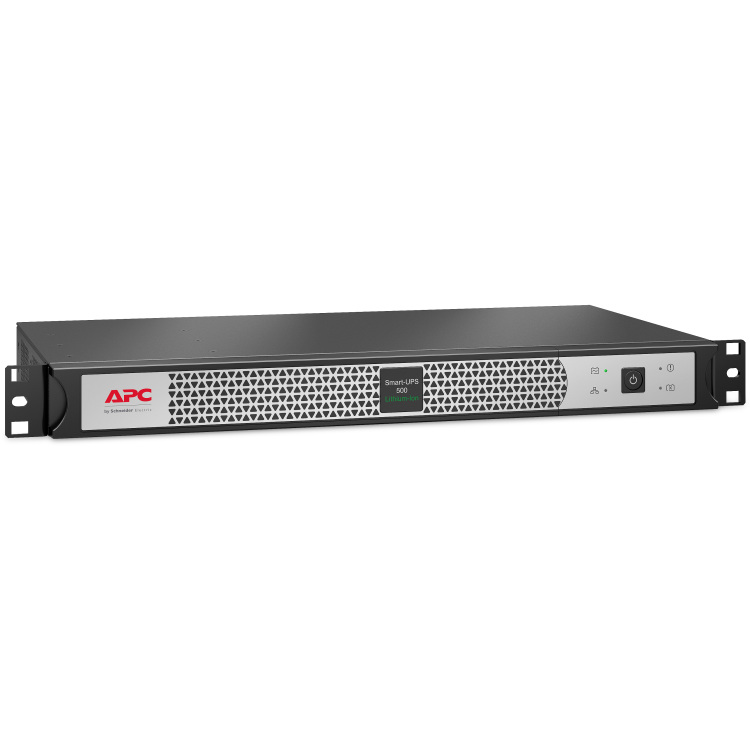 APC Smart-UPS C Lithium Ion, Short Depth 500VA, Network Card ups 4x C13 uitgang, rack mountable, 1U, SCL500RMI1UNC