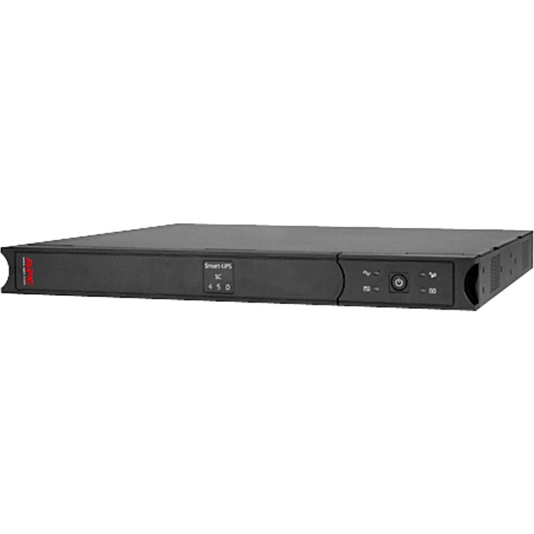 APC Smart-UPS 450VA noodstroomvoeding ups 4x C13 uitgang, rack mountable, serial, 1U, SC450RMI1U