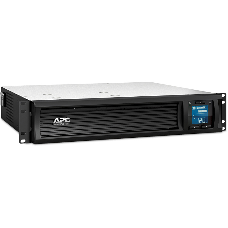 APC Smart-UPS C 1000VA LCD, SmartConnect ups 4x C13 uitgang, 2U, SMC1000I-2UC