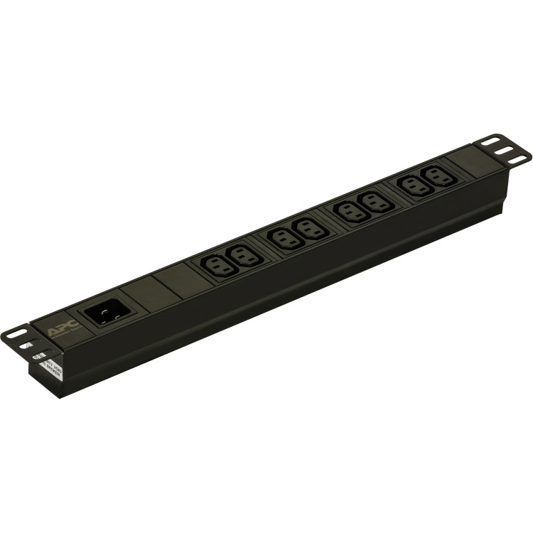 APC Easy Basic Rack PDU, 16A, 230V, (8)C13 stekkerdoos 8x C13, 1U, EPDU1016B