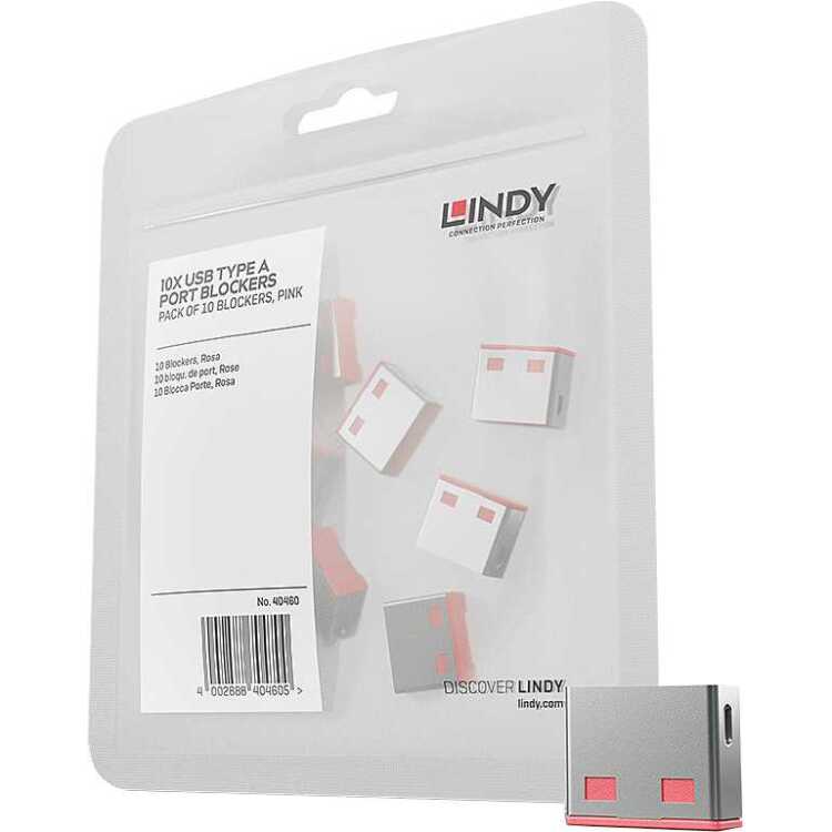 Lindy USB Port Blocker diefstalbeveiliging 10-pack