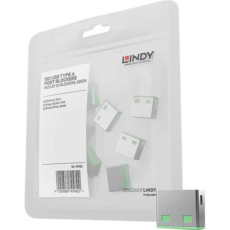Lindy USB Port Blocker diefstalbeveiliging 10-pack