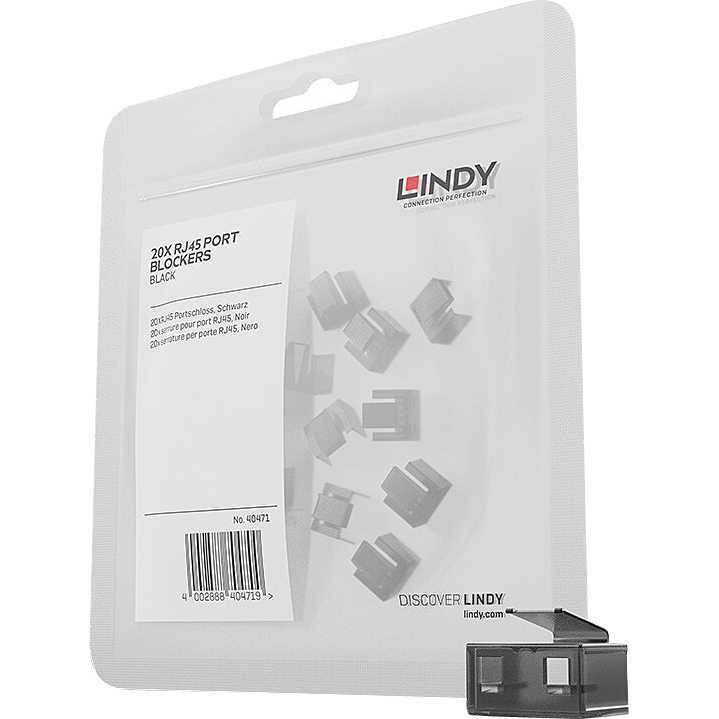 Lindy RJ45 Port Blocker insteekslot 20 stuks