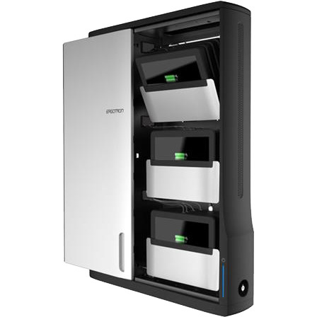 Ergotron Zip12 Charging Wall Mount Storage Cabinet oplaadstation