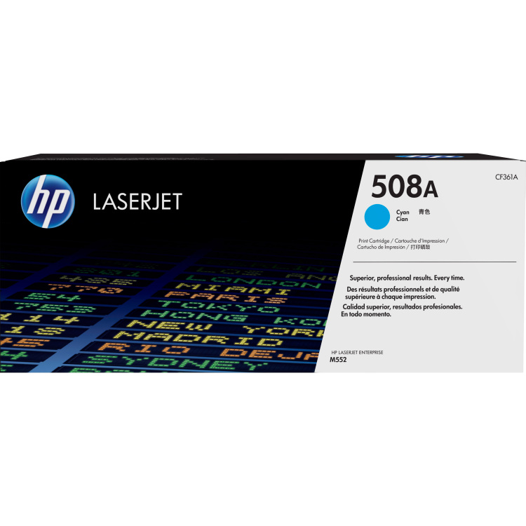 HP 508A cyaan LaserJet tonercartridge (CF361A) toner