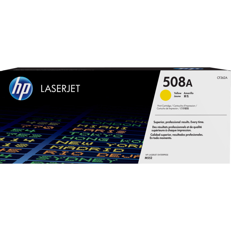 HP 508A geel LaserJet tonercartridge (CF362A) toner
