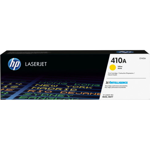HP 410A gele LaserJet tonercartridge (CF412A) toner