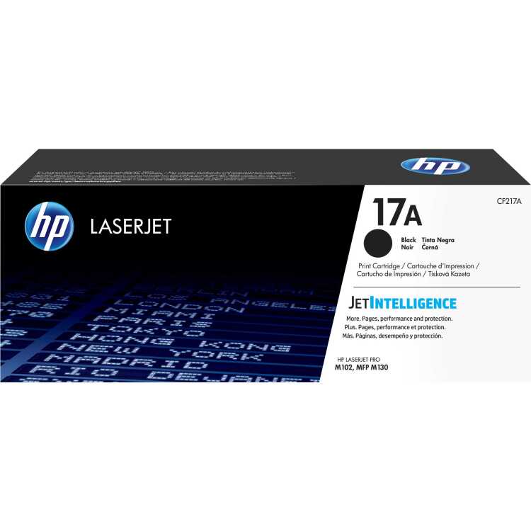 HP 17A originele zwarte LaserJet tonercartridge toner