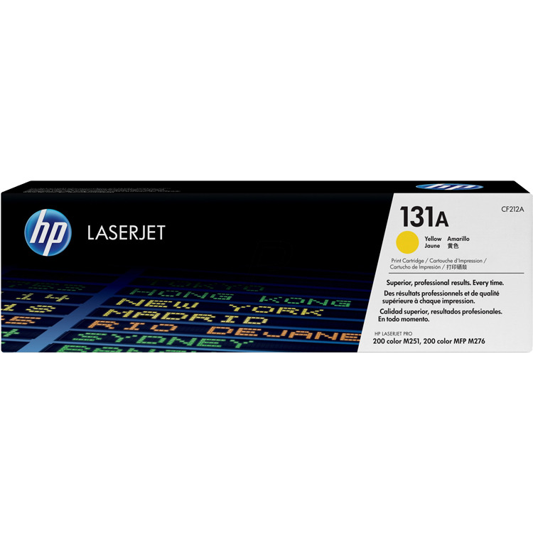 HP 131A gele LaserJet Toner Cartridge (CF212A) toner Geel