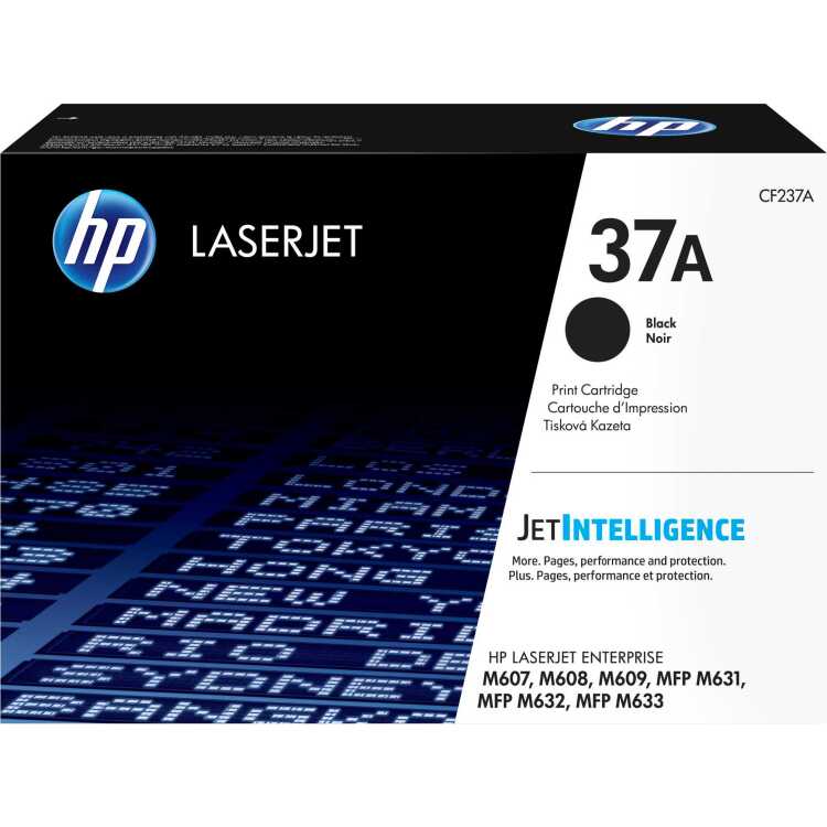 HP 37A zwarte LaserJet tonercartridge (CF237A) toner