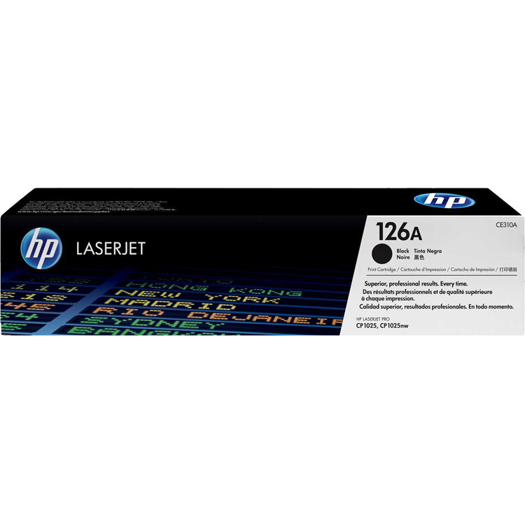 HP 126A zwarte LaserJet Print Cartridge (CE310A) toner Zwart