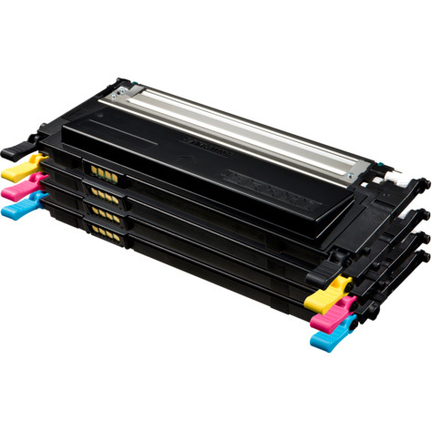 SAMSUNG Toner CLT-P4072C 4-pack toner 4-Kleuren (Zwart, Cyaan, Magenta, Geel)