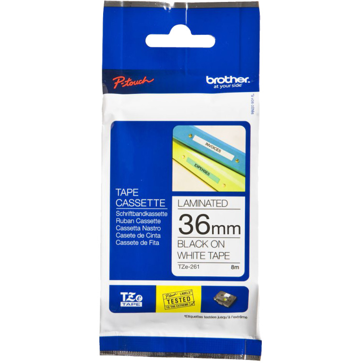 Brother TZe261 printlint