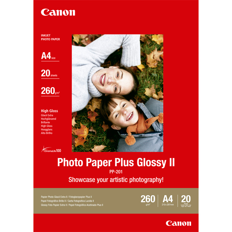 Canon Papier PP-201 A4 fotopapier 20 stuks