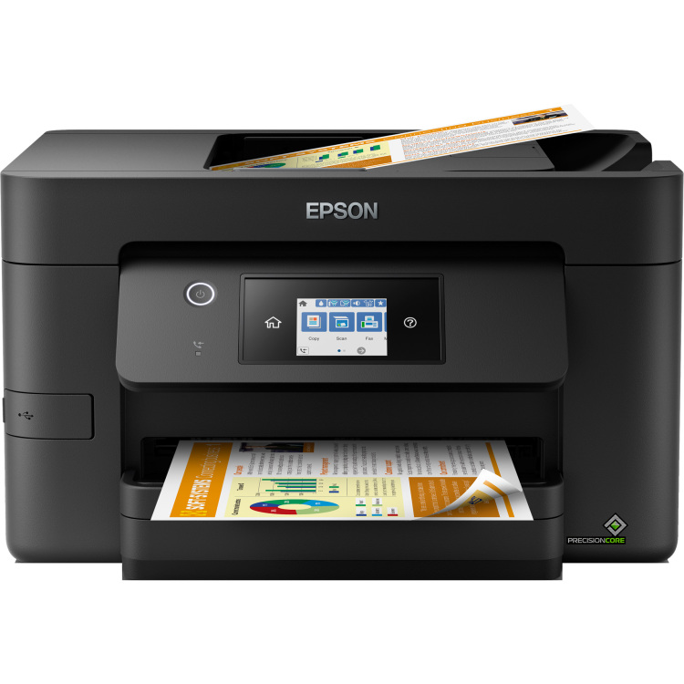 Epson WorkForce Pro WF-3820DWF all-in-one printer Scannen, Kopiëren, Faxen, LAN, Wi-Fi