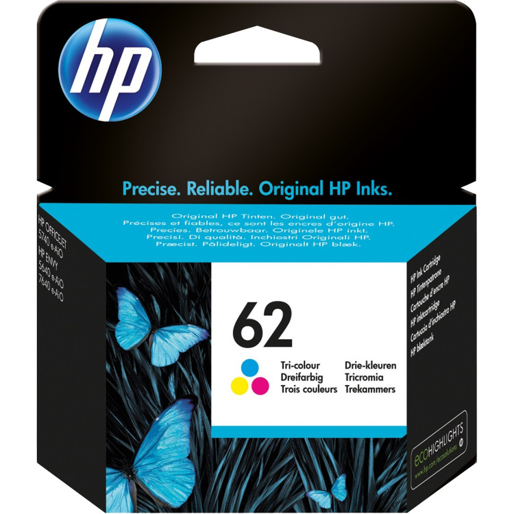 HP Nr. 62 Tri-color (C2P06AE) inkt