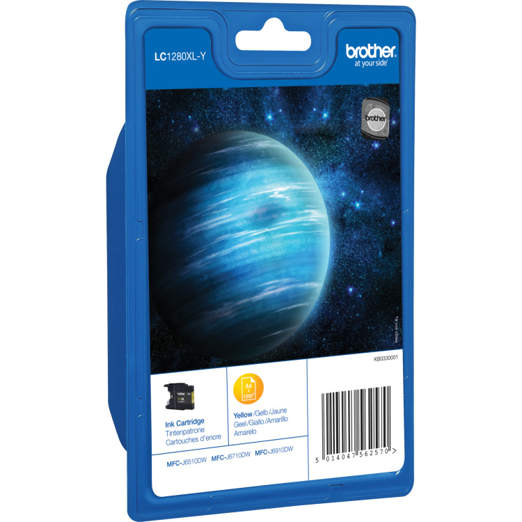 Brother Inkt - LC-1280XLY inkt Geel