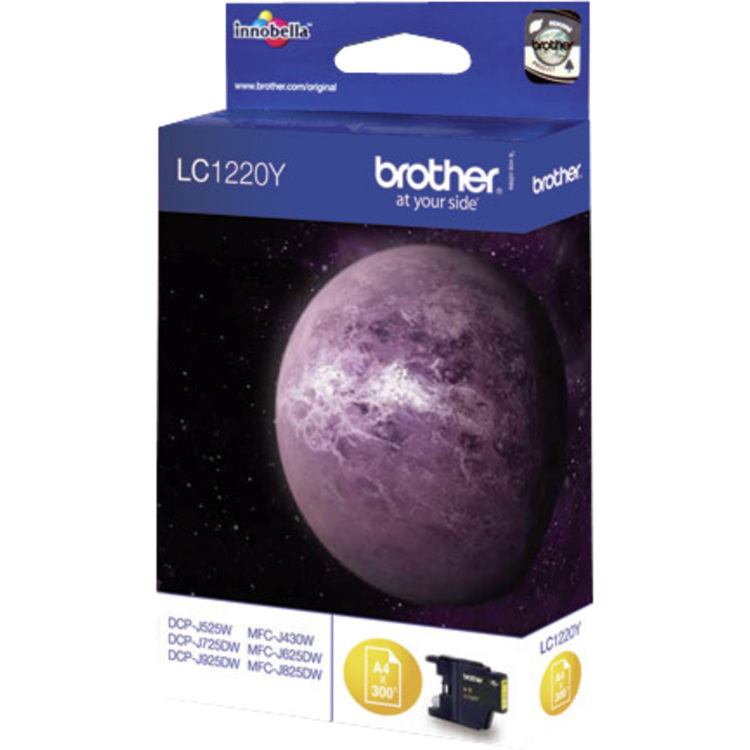 Brother Inkt - LC-1220Y inkt Geel