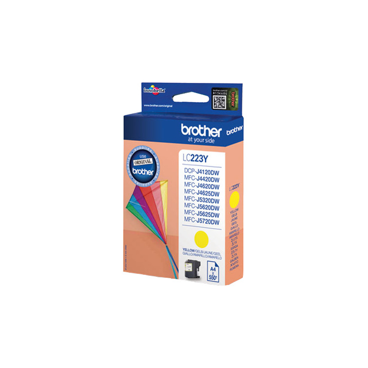 Brother Inkt - LC223Y inkt Geel