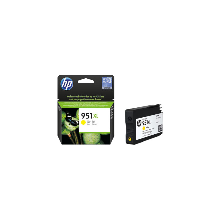 HP 951XL Officejet inkt CN048AE, XL, Geel