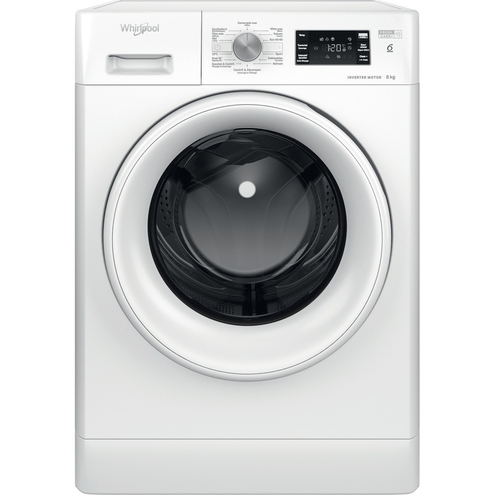 Whirlpool FFBBE 8638 WV F Wasmachine Wit