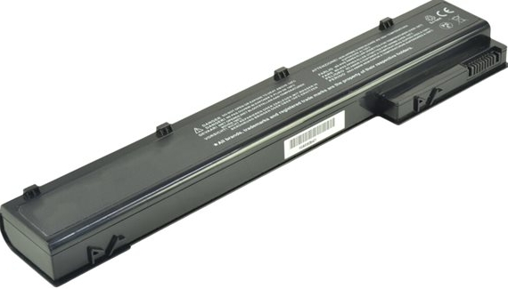 Main Battery Pack - Batterij voor laptopcomputer (standaard plus levensduur) - 1 x Lithiumion 8-cels 5200 mAh 77 Wu - zwart - voor HP EliteBook 8560w