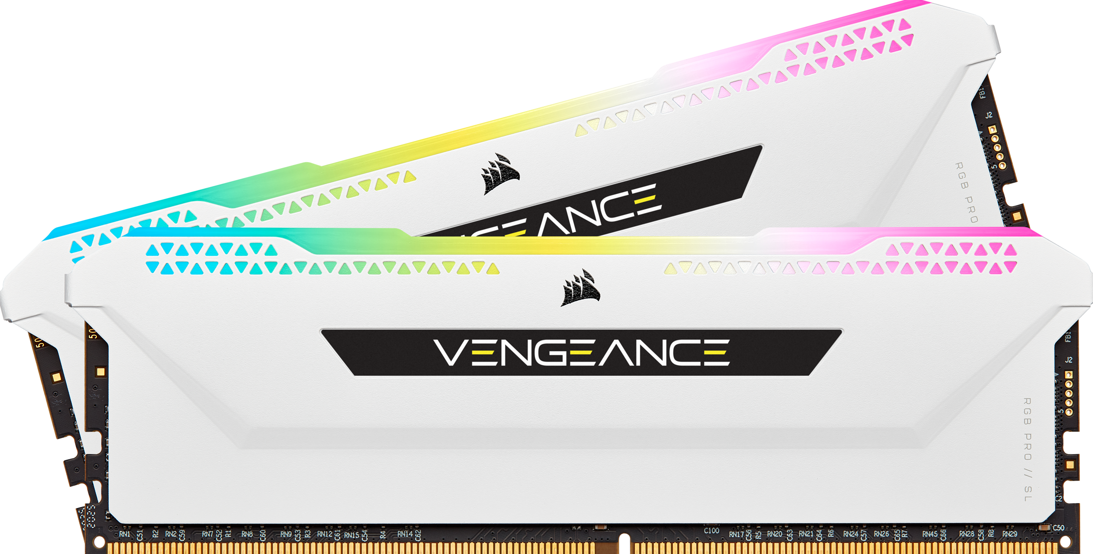 Vengeance RGB Pro SL - Geheugen - DDR4 - 32 GB: 2 x 16 GB - 288-PIN - 3200 MHz - CL16