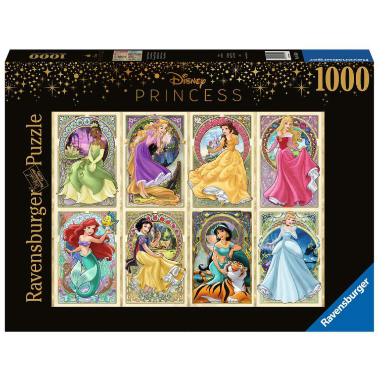 Ravensburger Disney - Art Nouveau prinsessen 1000 stukjes